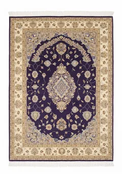 Kerman Medallion Floral Purple