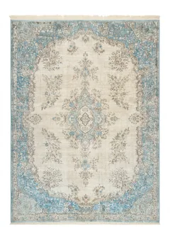 Kerman Medallion Ice Blue