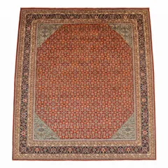 Mahi Tabriz All-Over Crimson