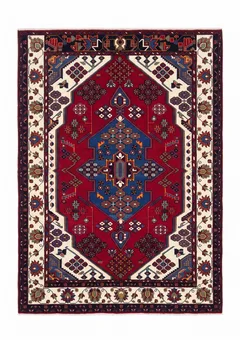 Nahavand Medallion Crimson