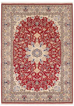 Nain Medallion Floral Red