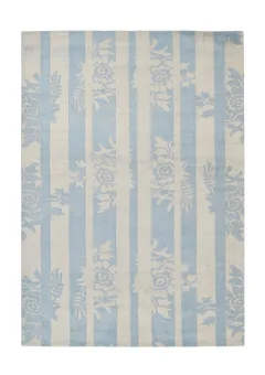 Nepal Botanical Stripe Powder Blue