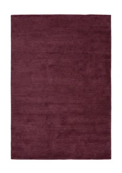 Nepal Ribbed Plain Burgundy