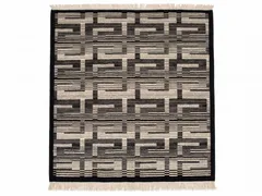 Nepali Abstract Brick Ivory Black