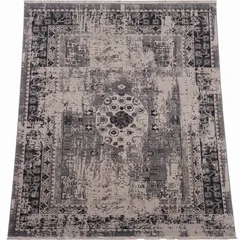 Persian Medallion Distressed Grey