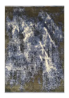 Pierre Cardin Abstract Indigo