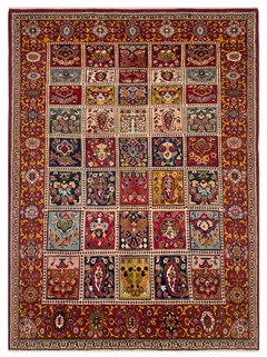 Bakhtiari Panel Garden Multicolour