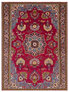 Kashan Medallion Crimson