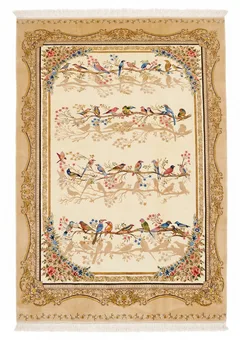 Qom Aviary Garden Ivory