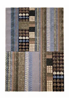 Scandinavian Modernist Stripe Multiblue