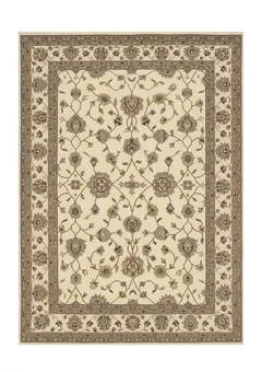 Tabriz Lattice Floral Ivory