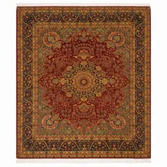 Tabriz Medallion Crimson