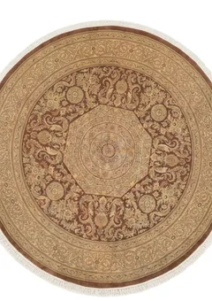 Tabriz Medallion Rosette Mocha