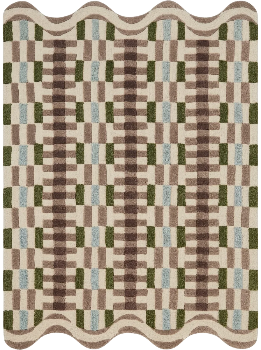 Basketweave, custom rug, 200 × 300 cm (6'7" × 9'10"), Nasim Carpets Malaysia