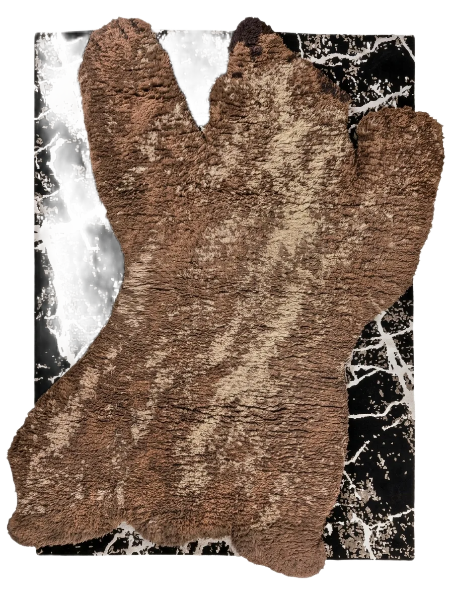 Brother Bear, custom rug, 200 × 300 cm (6'7" × 9'10"), Nasim Carpets Malaysia