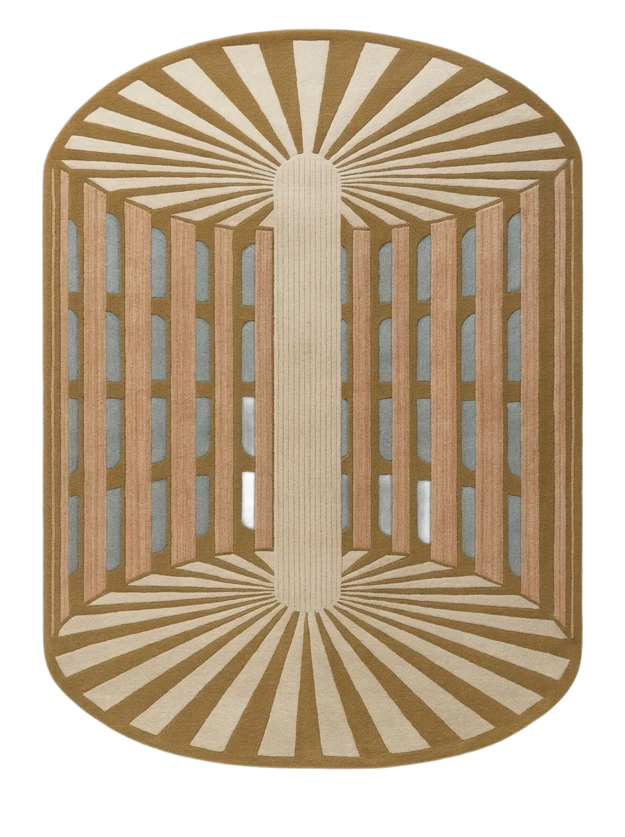 Chrysler, custom rug, 200 × 300 cm (6'7" × 9'10"), Nasim Carpets Malaysia