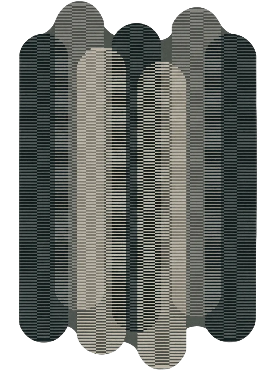 Columnade, custom rug, 200 × 300 cm (6'7" × 9'10"), Nasim Carpets Malaysia