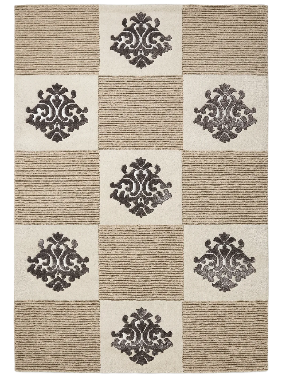 Medallion Parquet, custom rug, 200 × 300 cm (6'7" × 9'10"), Nasim Carpets Malaysia