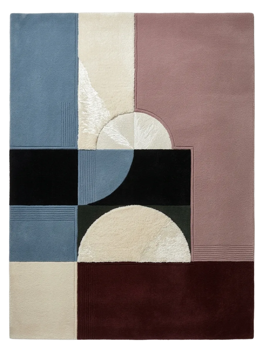 Quadrant, custom rug, 200 × 300 cm (6'7" × 9'10"), Nasim Carpets Malaysia