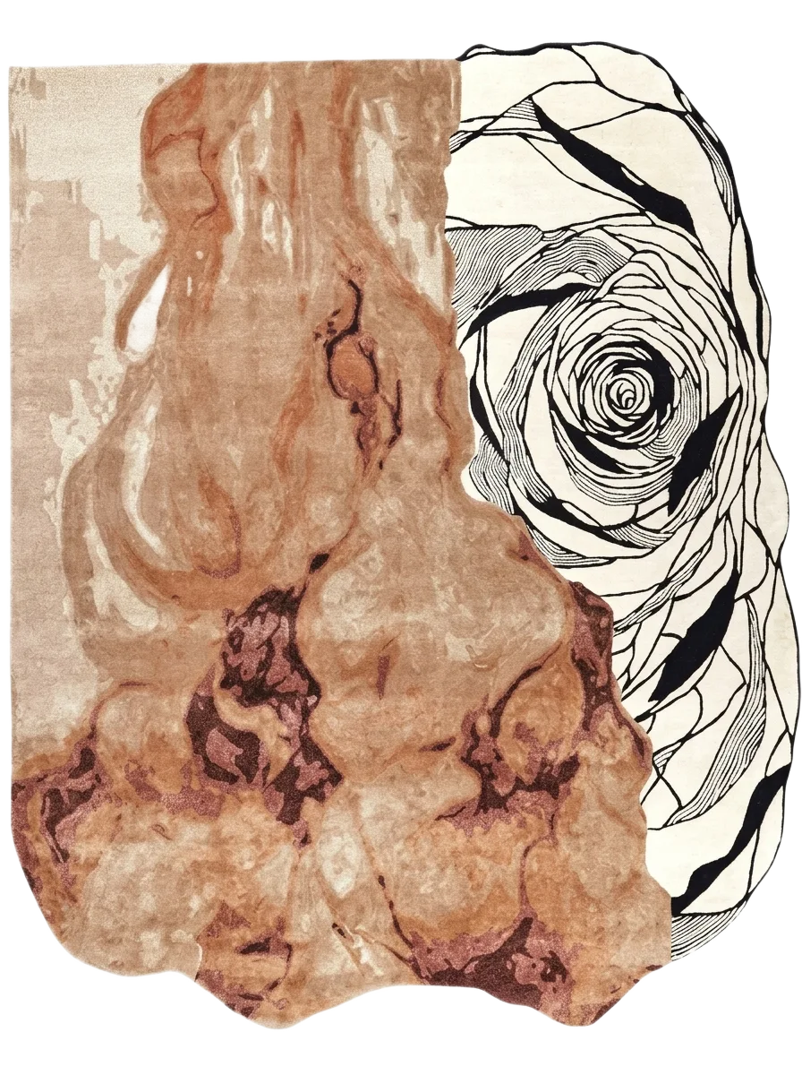 Reverie, custom rug, 200 × 300 cm (6'7" × 9'10"), Nasim Carpets Malaysia