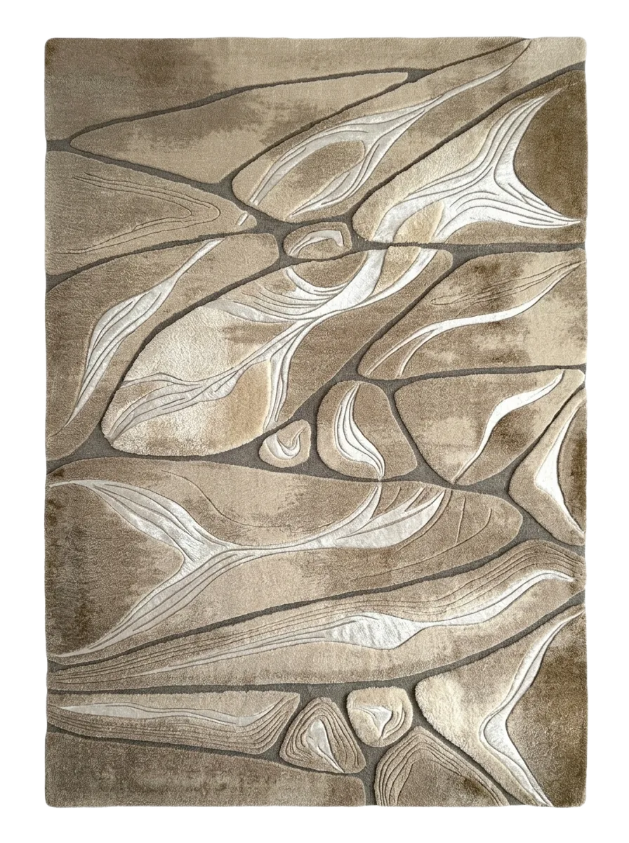 Riverbed, custom rug, 200 × 300 cm (6'7" × 9'10"), Nasim Carpets Malaysia