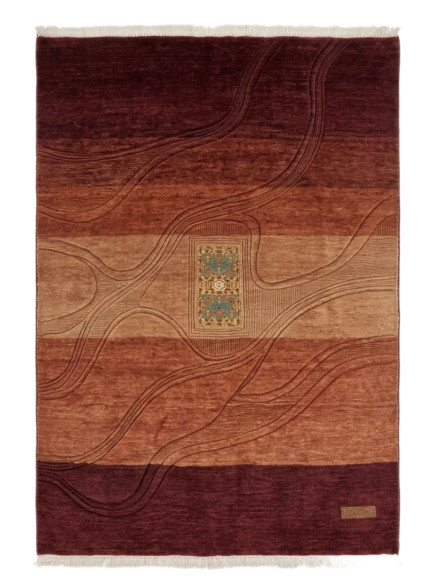 Sanctum Cartouche, custom rug, 200 × 300 cm (6'7" × 9'10"), Nasim Carpets Malaysia
